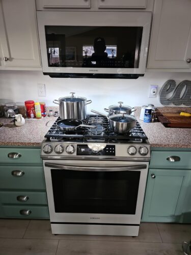 Blue Diamond 15 Piece Cookware Set Tri-Ply Stainless Steel PFAS-Free (Open Box) photo review